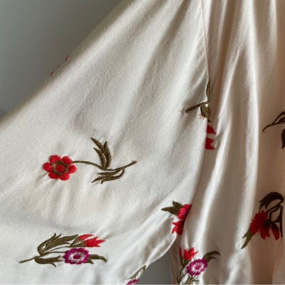 Lovers + Friends Cream Floral Embroidered Mini Dress - Picture 7 of 9